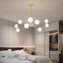 GobekUsa Black Chandelier: Luxury Glass Pendant Light for Home, Bedroom, or Living Room
