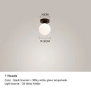 GobekUsa Black Chandelier: Luxury Glass Pendant Light for Home, Bedroom, or Living Room