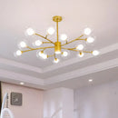 GobekUsa Black Glass Ball Molecule Chandelier - Nordic Luxury Design
