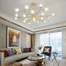 GobekUsa Black Glass Ball Molecule Chandelier - Nordic Luxury Design