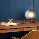 GobekUsa Black Glass Ball Nordic Design LED Table Light for Bedroom and Living Room