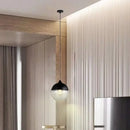 GobekUsa Black Glass Pendant Lights: Modern Nordic Chandelier for Dining Room, Kitchen, Bedroom, and Restaurant