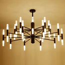 GobekUsa Black Gold Art Decor Led Ceiling Chandelier for Modern Fashion Designer Home