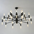 GobekUsa Black Gold Art Decor Led Ceiling Chandelier for Modern Fashion Designer Home