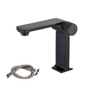 GobekUsa Black Gold Basin Faucet Deck Mounted Mixer Tap for Modern Bathroom Sink