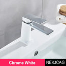 GobekUsa Black Gold Basin Faucet: Stylish Deck Mounted Bathroom Sink Faucet with Gold Handle