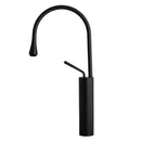 GobekUsa Black Gold Basin Faucet - Swivel Kitchen Sink Water Crane with Hot and Cold Handles