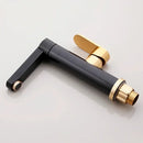 GobekUsa Black Gold Bathroom Faucet: Luxury Basin Sink Mixer Tap - Brass Space Aluminum