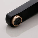 GobekUsa Black Gold Bathroom Faucet: Luxury Basin Sink Mixer Tap - Brass Space Aluminum