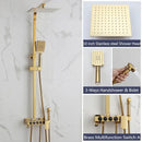 GobekUsa Black Gold Bidet Shower Faucet Set with Hand Shower Mixer Tap