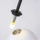 GobekUsa Black Gold Chandelier Pendant Nordic Modern Lamp