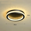 GobekUsa Black Gold Crystal Chandelier LED Ceiling Light for Living Room Bedroom