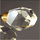 GobekUsa Black Gold Crystal Chandelier LED Light for Luxury Home Decor