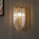 GobekUsa Black Gold Crystal Glass Ceiling Pendant Lights, Luxury Nordic Dining Table Lighting Lamps