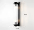 GobekUsa Black Gold Crystal Wall Lights Modern LED Sconce for Bedroom Living Room