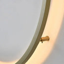 GobekUsa Black Gold Dimmable Wall Light USB Plug Bedroom Sconce