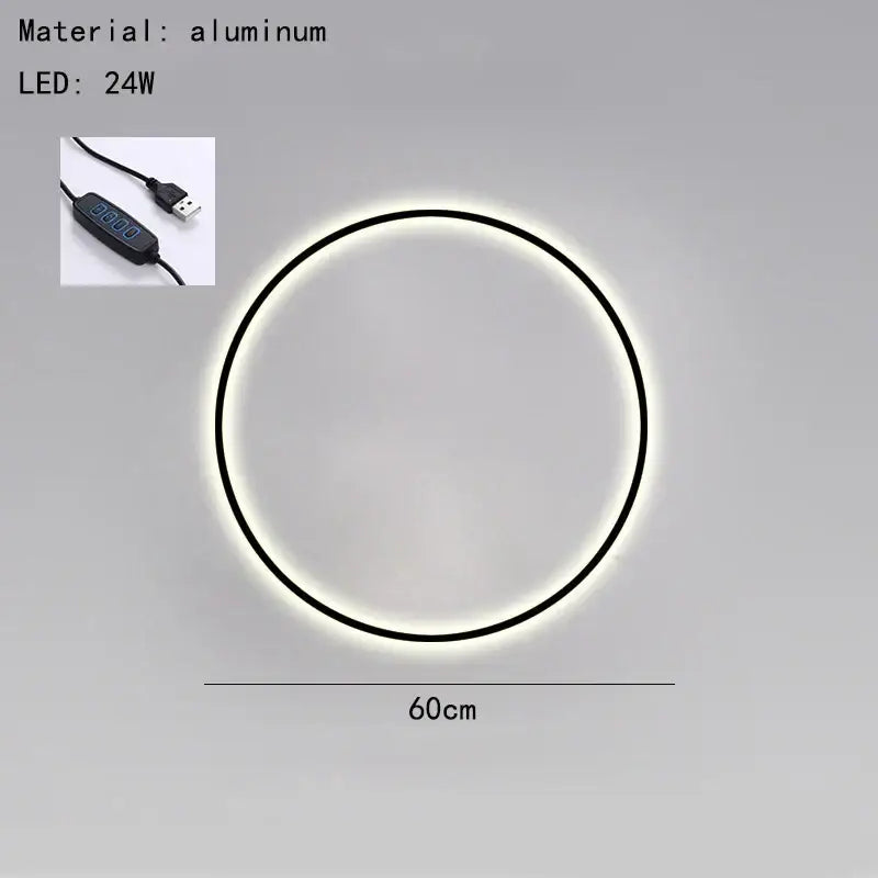GobekUsa Black Gold Dimmable Wall Light USB Plug Bedroom Sconce, photo 12 of 14