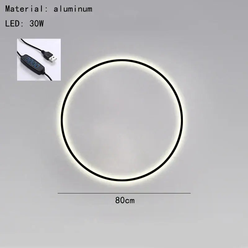 GobekUsa Black Gold Dimmable Wall Light USB Plug Bedroom Sconce, photo 10 of 14