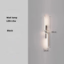 GobekUsa Black Gold Geometric LED Chandelier - Postmodern Indoor Hanging Lamps for Living Room