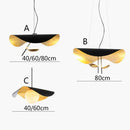 GobekUsa Black Gold Glass Ball Pendant Light: Retro Nordic LED Bar Fixture