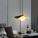 GobekUsa Black Gold Glass Ball Pendant Light: Retro Nordic LED Bar Fixture