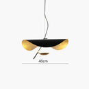 GobekUsa Black Gold Glass Ball Pendant Light: Retro Nordic LED Bar Fixture