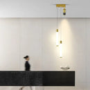 GobekUsa Black Gold Hanging Pendant Lamp: Modern Luxury Bedroom & Living Room Lighting
