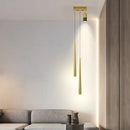 GobekUsa Black Gold Hanging Pendant Lamp: Modern Luxury Bedroom & Living Room Lighting