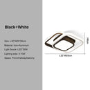 GobekUsa Black Gold LED Ceiling Lights with Remote Control - Indoor Chandelier Lighting