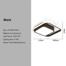 GobekUsa Black Gold LED Ceiling Lights with Remote Control - Indoor Chandelier Lighting