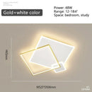 GobekUsa Black Gold LED Chandelier: Modern Smart Lighting for Living Dining Bedroom & Children's