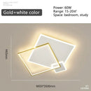 GobekUsa Black Gold LED Chandelier: Modern Smart Lighting for Living Dining Bedroom & Children's