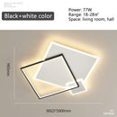 GobekUsa Black Gold LED Chandelier: Modern Smart Lighting for Living Dining Bedroom & Children's