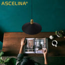 GobekUsa Black Gold LED Pendant Lights for Home Restaurant Loft Bar Industrial Decor