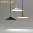 GobekUsa Black Gold LED Pendant Lights for Home Restaurant Loft Bar Industrial Decor