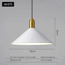 GobekUsa Black Gold LED Pendant Lights for Home Restaurant Loft Bar Industrial Decor