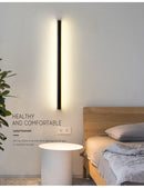 GobekUsa Black Gold LED Strip Wall Lights for Dining & Living Room Modern Minimalist Design