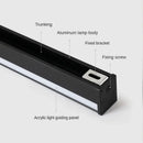 GobekUsa Black Gold LED Strip Wall Lights for Dining & Living Room Modern Minimalist Design