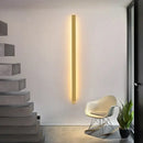 GobekUsa Black Gold LED Strip Wall Lights for Dining & Living Room Modern Minimalist Design