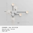 GobekUsa Black Gold LED Wall Lamp for Indoor Bedroom Living Room Stairs Bar