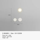 GobekUsa Black Gold LED Wall Lamp for Indoor Bedroom Living Room Stairs Bar