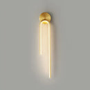 GobekUsa Black Gold LED Wall Lamp Modern Minimalism Indoor Home Decor Fixture