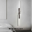 GobekUsa Black Gold LED Wall Lights: Modern Wall Sconce for TV Background, Bedroom, Stairs