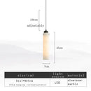 GobekUsa Black Gold Marble Cylinder Pendant Light for Modern Home Decor