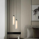 GobekUsa Black Gold Marble Cylinder Pendant Light for Modern Home Decor