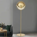 GobekUsa Black Gold Metal Floor Lamp for Modern Living Room and Bedroom Décor