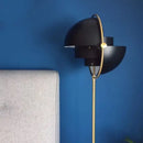 GobekUsa Black Gold Metal Floor Lamp for Modern Living Room and Bedroom Décor