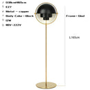 GobekUsa Black Gold Metal Floor Lamp for Modern Living Room and Bedroom Décor
