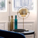 GobekUsa Black Gold Metal Floor Lamp for Modern Living Room and Bedroom Décor