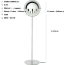 GobekUsa Black Gold Metal Floor Lamp for Modern Living Room and Bedroom Décor